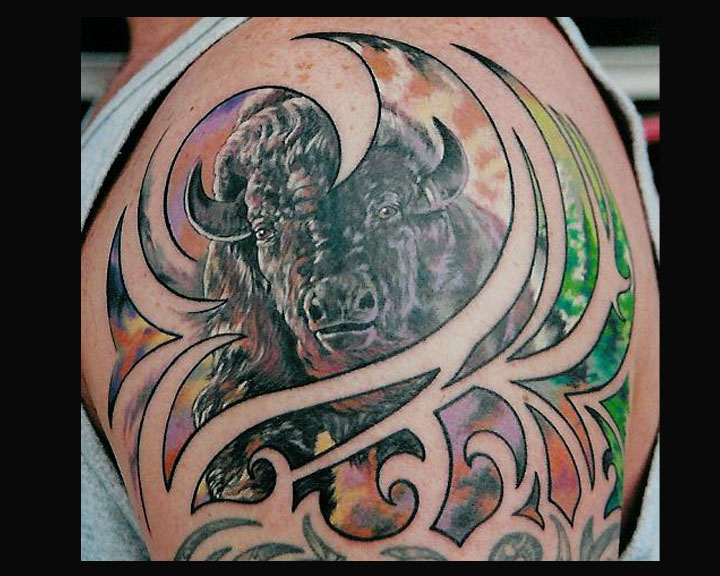 Tattoos - BUFFALO SPIRIT !! - 15815